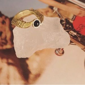 Free People Xela talon stone ring